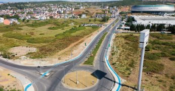 Stat bağlantı yolunda çevre düzenlemesi