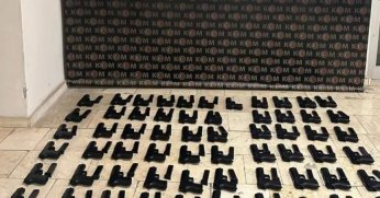 Kocaeli’de 101 tabanca ele geçirildi!