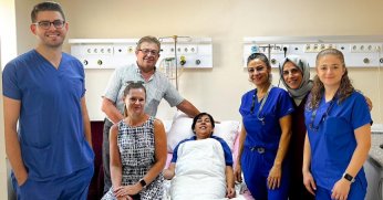 karnından 4 kilo ağırlığındaki kitle çıkarıldı