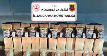 1 milyon lira değerinde kaçak tütün ele geçirdi!