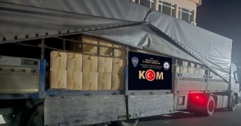 5 ton kaçak tütün ele geçirildi!
