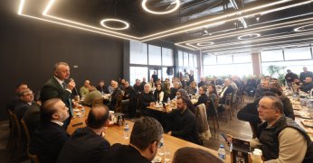 Başkan Büyükakın, Seymen esnafıyla buluştu