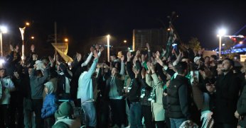 Meydan, “Şampiyon Kocaelispor” sesleriyle inledi