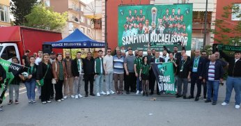 Derince’de Yeşil – Siyah Şampiyonluk Coşkusu