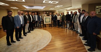 Büyükakın, Murat Aydın ve yönetimini kabul etti