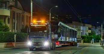 8’inci tramvay ulaşım ailesine katıldı