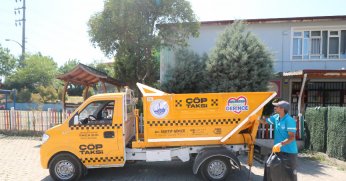 Çöp Taksiler Hizmete Başladı