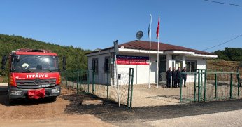 Yukarı Hereke itfaiye binası hizmete girdi