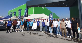 SAADET PARTİSİ GENÇLİK KOLLAR BAŞKANINDAN GÜBRETAŞ İŞÇİLERİNE DESTEK ZİYARETİ