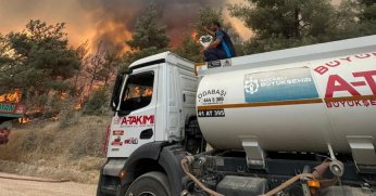 Büyükşehir A Takımı, yangınlar için seferber oldu