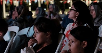 Milli İrade Meydanı’nda sinema keyfi bir başka güzel