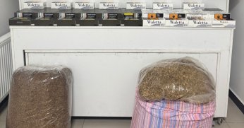 30 kilo kıyılmış tütün ele geçirildi