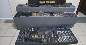 405 adet kesici ve delici alete el konuldu