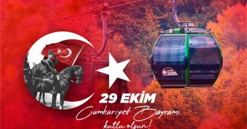 Kartepe Teleferik, 29 Ekim’de yüzde 50 indirimli