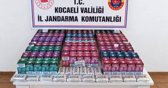 Dilovası ve Gebze’de 5,4 milyon liralık kaçakçılık operasyonu