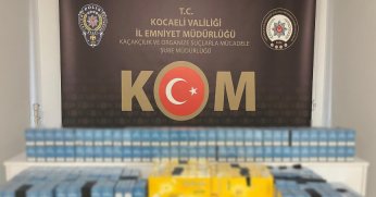 Bin 400 Paket Gümrük Kaçağı Sigara ele geçirildi