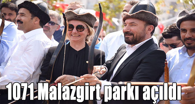 1071 Malazgirt parkı açıldı