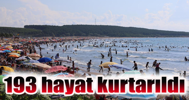 193 hayat kurtarıldı  