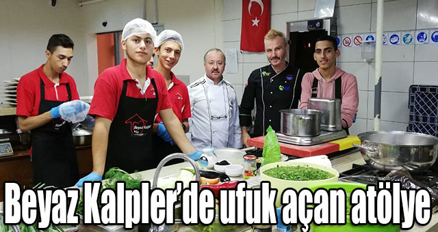 Beyaz Kalpler’de ufuk açan atölye