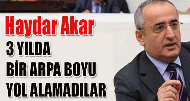 AKAR O PROJE İÇİN DE TARİH VERDİ