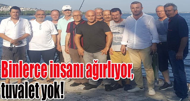 Binlerce insanı ağırlıyor, tuvalet yok!