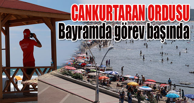 Onlar Bayramda da görev başındalar