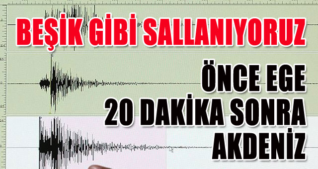 Beşik gibi sallanıyoruz