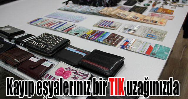 Unutulan eşyaları bulmak artık daha kolay