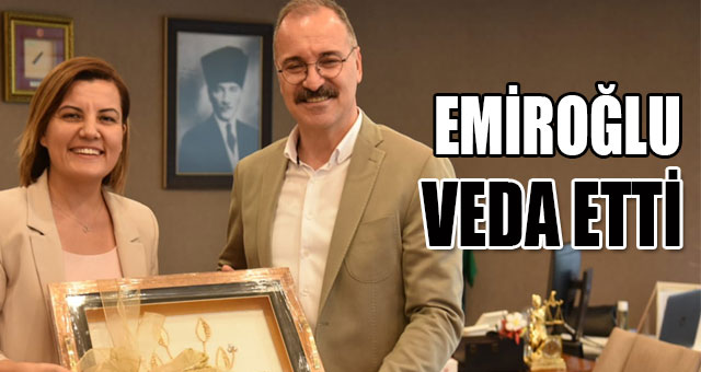 EMİROĞLU’NDAN HÜRRİYET’E VEDA ZİYARETİ