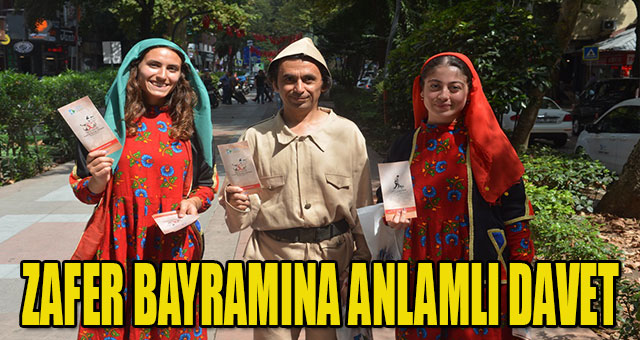 ZAFER BAYRAMINA ANLAMLI DAVET