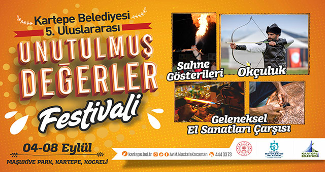 EYLÜL’DE KARTEPE’DE FESTİVAL VAR
