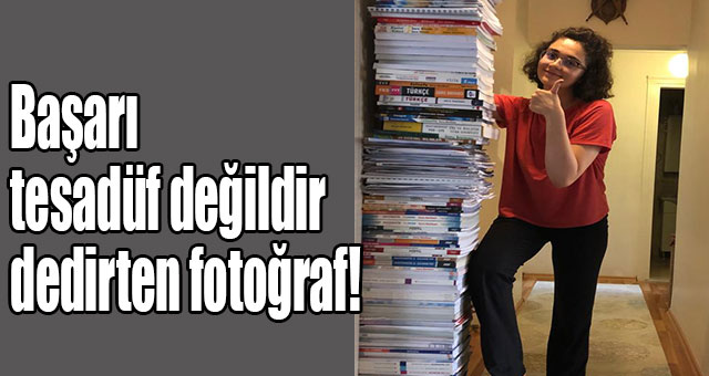 Başarı tesadüf değildir dedirten fotoğraf!