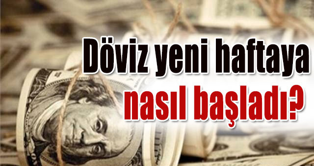 Döviz haftaya nasıl başladı?