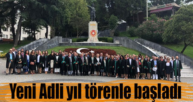Yeni Adli yıl törenle başladı