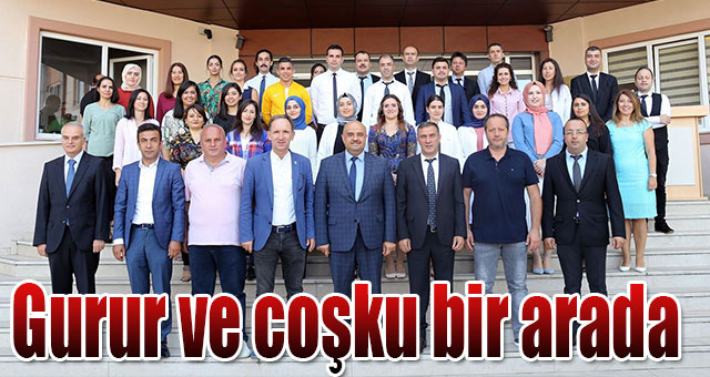 Gurur ve coşku bir arada