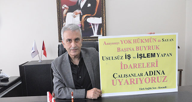 ÇALIŞANIN DİLEKÇESİNİN ALINMAMASI SUÇTUR