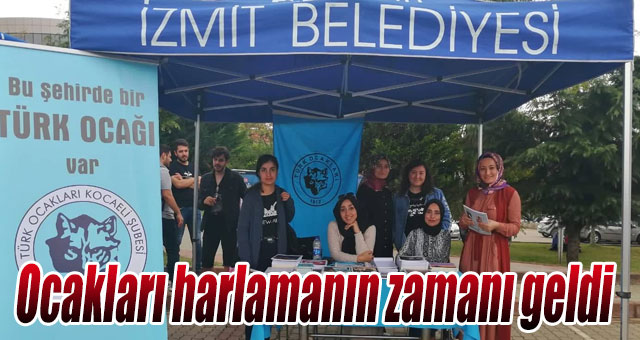 Ocakları harlamanın zamanı geldi