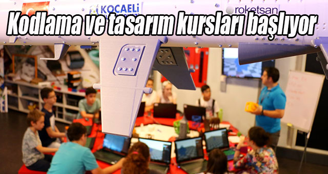 Kodlama ve tasarım kursları başlıyor