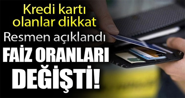 Kredi kartı faizleri düştü