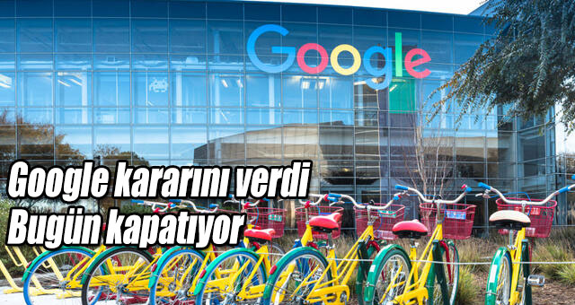 Google kapatıyor