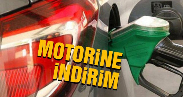 Motorine indirim geliyor