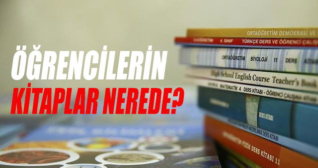 Hala ders kitabı alamayan öğrenciler var