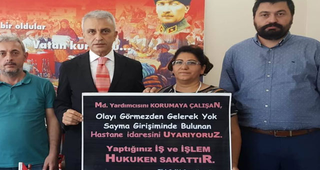 HIÇ KIMSE ÇALIŞANLARI TEHDIT EDEMEZ