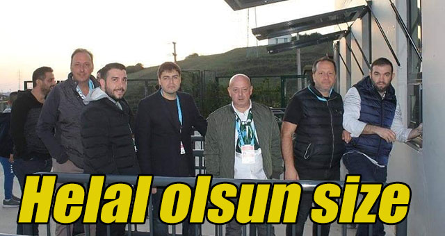 Helal olsun size
