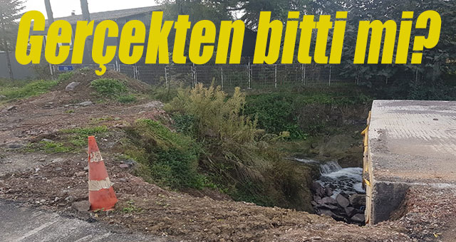 Gerçekten bitti mi? 