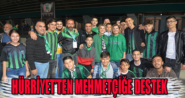 HÜRRİYET’TEN MEHMETÇİĞE DESTEK