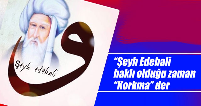 'Anadolu erenleri aynı zamanda alperendir'