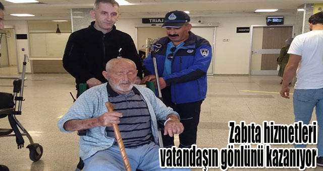 Zabıta hizmetleri, vatandaşın gönlünü kazanıyor