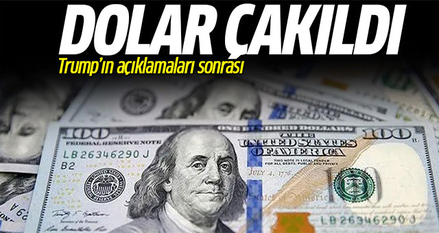 Dolar çakıldı