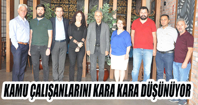 KAMU ÇALIŞANLARINI KARA KARA DÜŞÜNÜYOR